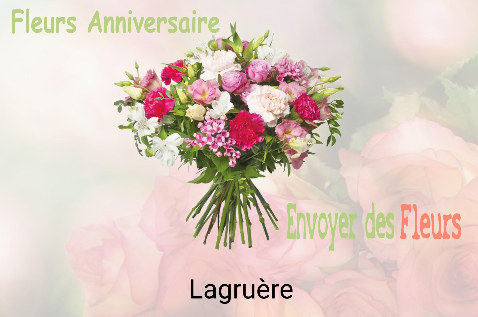 Bouquet de fleurs d’anniversaire livré à Lagruère