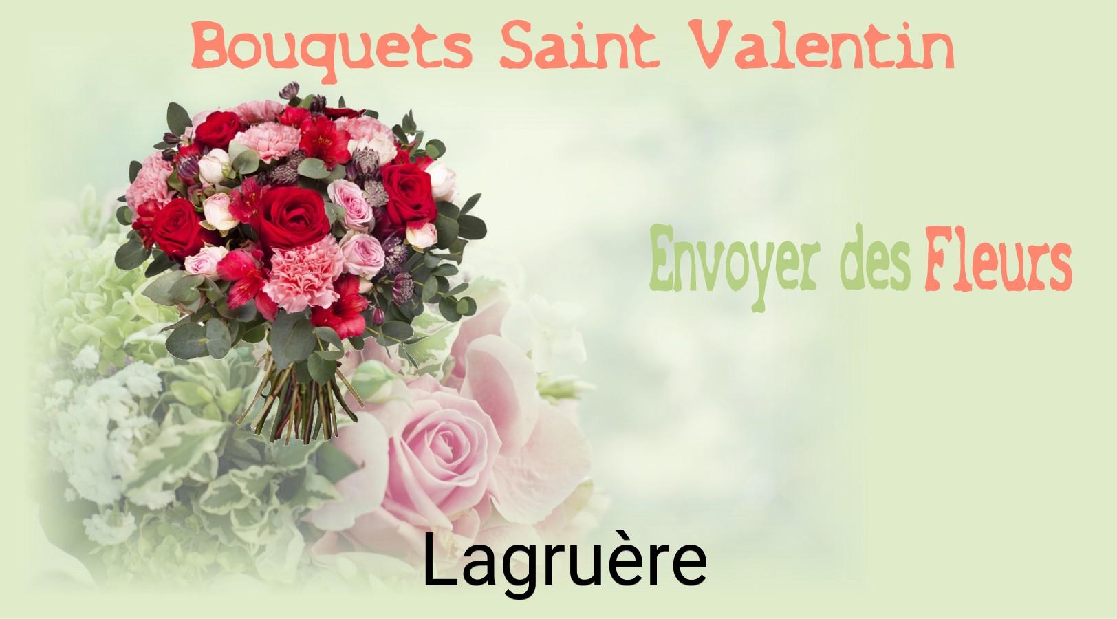 Roses de Saint-Valentin livrées à Lagruère